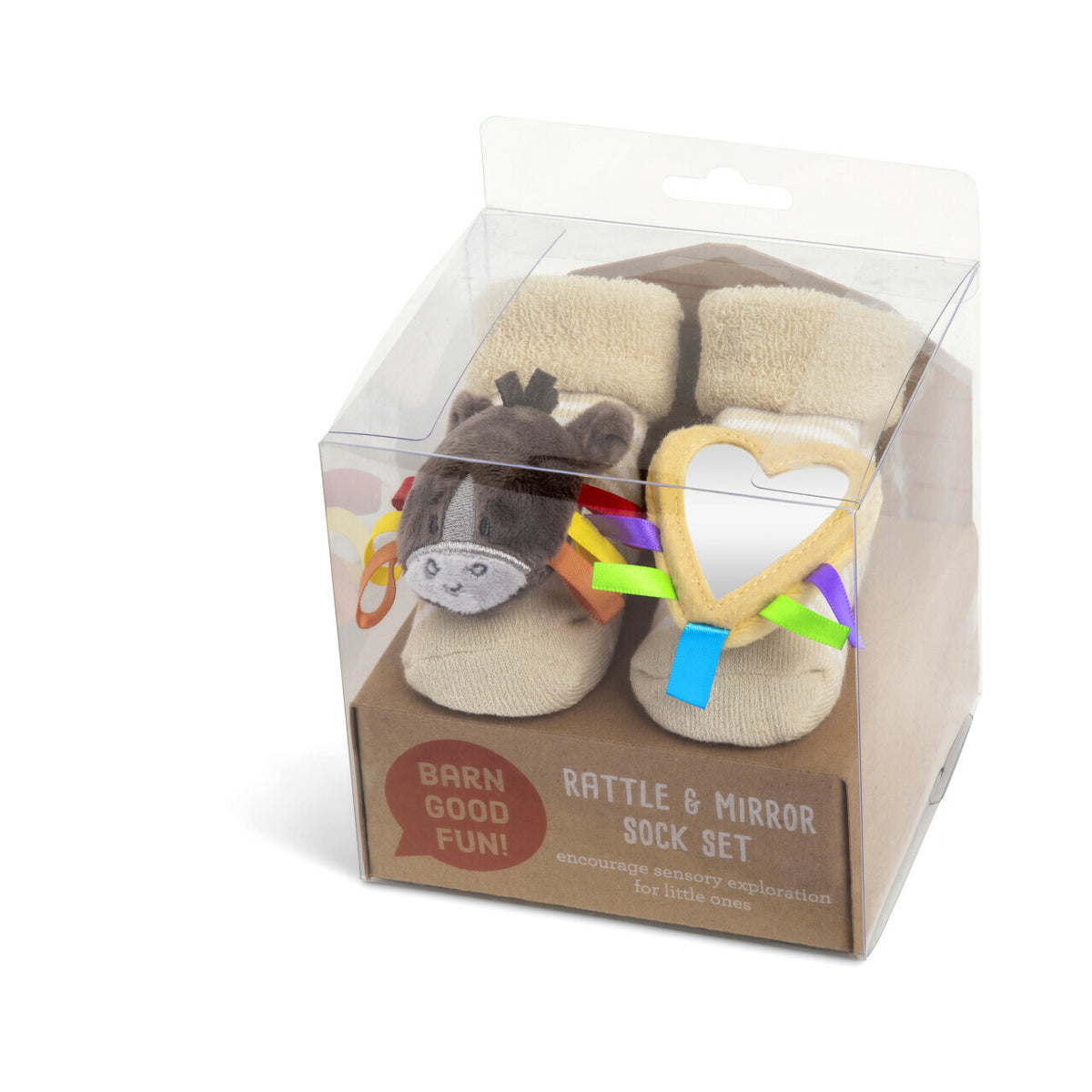 Demdaco Rattle Socks - Horse – Monty & Moo