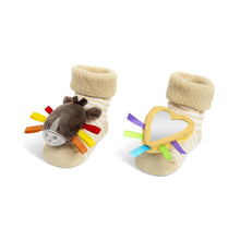 Load image into Gallery viewer, Demdaco Rattle Socks - Horse
