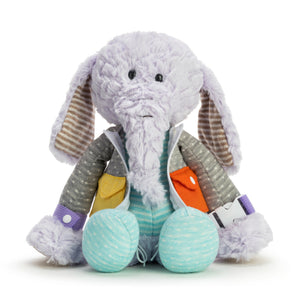 Demdaco Baby Buckle & Snap Buddy - Elephant