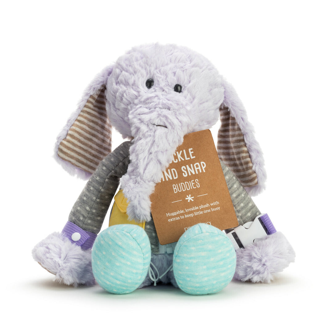 Demdaco Baby Buckle & Snap Buddy - Elephant