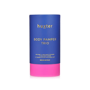 Huxter Body Pamper Trio - Cobalt Blue