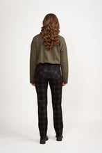 Load image into Gallery viewer, Vassalli Slim Leg Printed Ponti Pant - Oak
