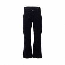 Load image into Gallery viewer, Vassalli Wide Leg Ankle Grazer Pant - Midnight
