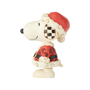 Jim Shore Snoopy Santa Mini