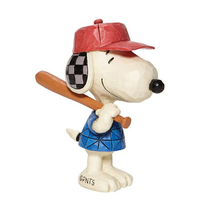 Jim Shore Snoopy Baseball Mini