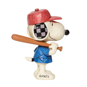 Jim Shore Snoopy Baseball Mini