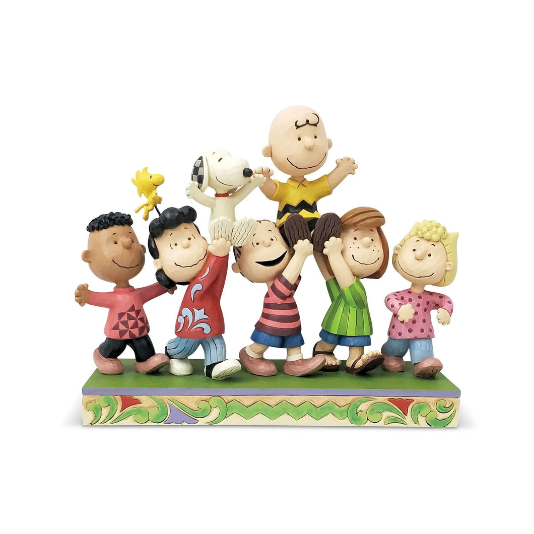 Jim Shore Peanuts Gang 70th Anniversay