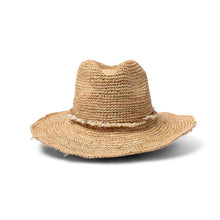 Load image into Gallery viewer, Dallas Madagascan Raffia Cowboy Hat - Natural
