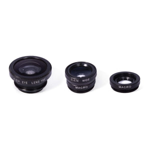 Smart FX - Clip on Phone  Camera Lens (Set of 3)