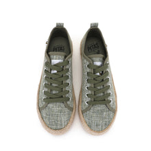 Load image into Gallery viewer, Walk in Pitas Linen Sneaker - Khaki
