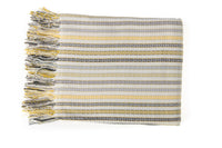 Load image into Gallery viewer, Baobab Collective Waffle Throw - Lyric Candy Stripe

