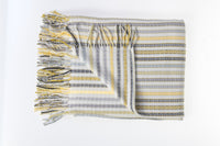 Load image into Gallery viewer, Baobab Collective Waffle Throw - Lyric Candy Stripe
