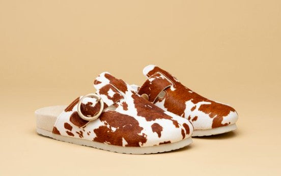 ASFVLT Flair Mule - Cow Fur