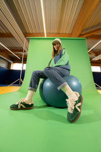 ASFVLT Sneakers - Elite Classic Green/Cream Sherpa