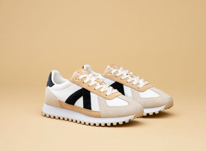 ASFVLT Gate Sneakers - White/Tan/Black