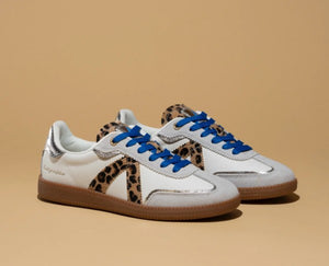 ASFVLT Sneakers - Elite Classic White/Leopard/Blue