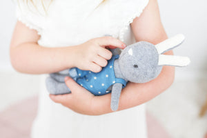 Baby Benny Bunny 25cm - Blue Star