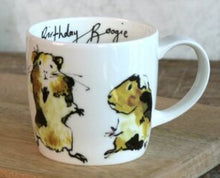 Load image into Gallery viewer, Anna Wright Fine Bone China Mug - Birthday Boogie
