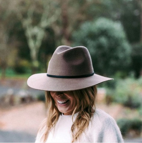 Avenel of Melbourne Aust. Wool Felt Hat - Edwina Bran
