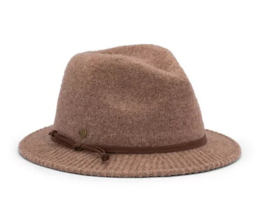 Avenel of Melbourne Aust. Wool Felt Hat - Frida Tan
