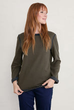 Load image into Gallery viewer, Seasalt Cornwall Beacon Glow Reversible Top - Dotty Circles Squid Ink
