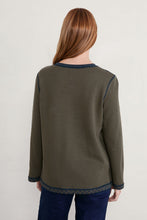 Load image into Gallery viewer, Seasalt Cornwall Beacon Glow Reversible Top - Dotty Circles Squid Ink
