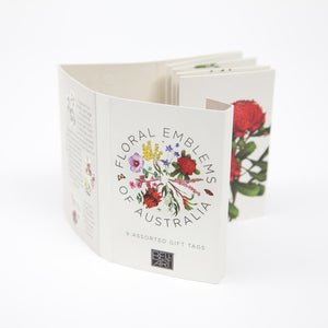 Bell Art Floral Emblems Gift Tag Wallet