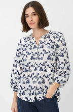 Load image into Gallery viewer, Brax Velia Shirt - White/Navy
