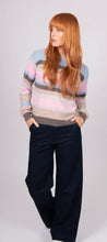 Load image into Gallery viewer, Bridge &amp; Lord Wool/Cashmere Stripe Jumper - Pastels
