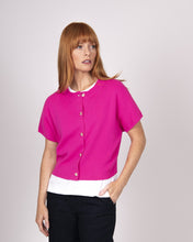 Load image into Gallery viewer, Bridge &amp; Lord Wool/Cashmere Vest - Fuchsia
