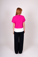 Load image into Gallery viewer, Bridge &amp; Lord Wool/Cashmere Vest - Fuchsia

