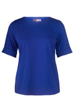 Load image into Gallery viewer, Cafe Latte Round Neck Tee - Royal Blue
