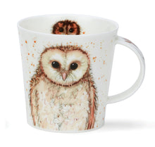 Load image into Gallery viewer, Dunoon Mug - Cairngorm What a Hoot Brown
