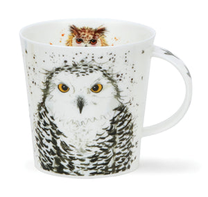 Dunoon Mug - Cairngorm What a Hoot White