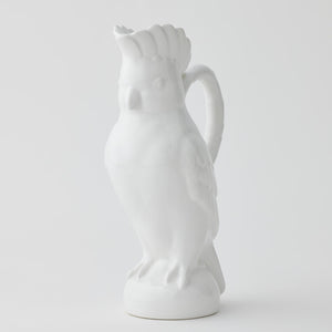 Ceramic Birdie Jug - White