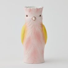 Load image into Gallery viewer, Ceramic Birdie Vase - Pink/Yellow
