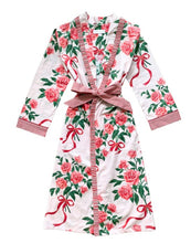 Load image into Gallery viewer, Chateau Rose Cotton Robe - Pink
