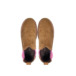 Veldskoen Chelsea Boot - Pink Sole