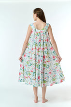 Load image into Gallery viewer, Cotton Tiered Nightie - Spring Floral
