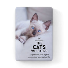 Load image into Gallery viewer, 24 Animal Affirmations Cards &amp; Stand - The Cat&#39;s Whiskers
