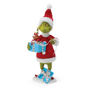 Grinch by Jim Shore - Grinch & Max 30cm