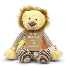 Load image into Gallery viewer, Demdaco Baby Buckle &amp; Snap - Lion
