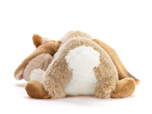Load image into Gallery viewer, Demdaco Plush Bunny &amp; Baby 10cm H
