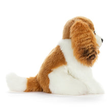 Load image into Gallery viewer, Demdaco Plush King Charles Spaniel 21cm
