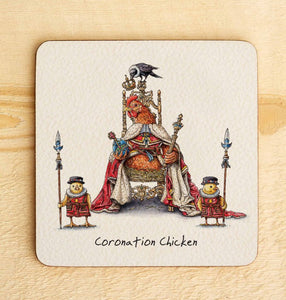 Drink Coaster - Coronation Chicken