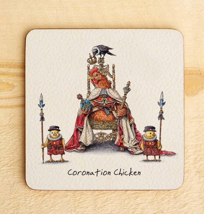 Drink Coaster - Coronation Chicken