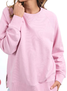 ELM Melbourne Crew Sweatshirt - Powder Pink
