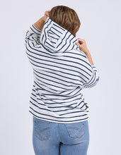 Load image into Gallery viewer, ELM Beachy Hoodie - Navy/White Stripe
