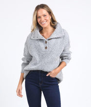 Load image into Gallery viewer, ELM Bron Button Knit - Grey
