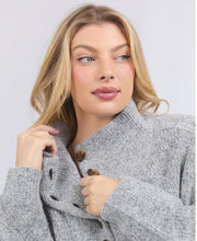 Load image into Gallery viewer, ELM Bron Button Knit - Grey

